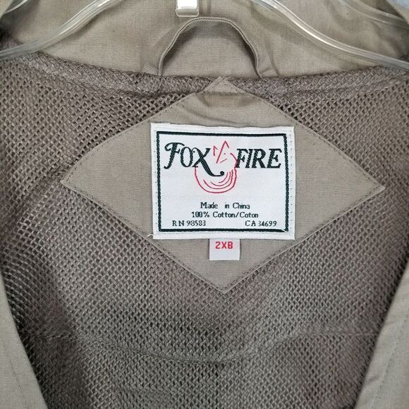 Foxfire Thunder 2XB Big Vest River Gear Ultimate‎ Safari Hunting Photography Tan - Picture 2 of 16